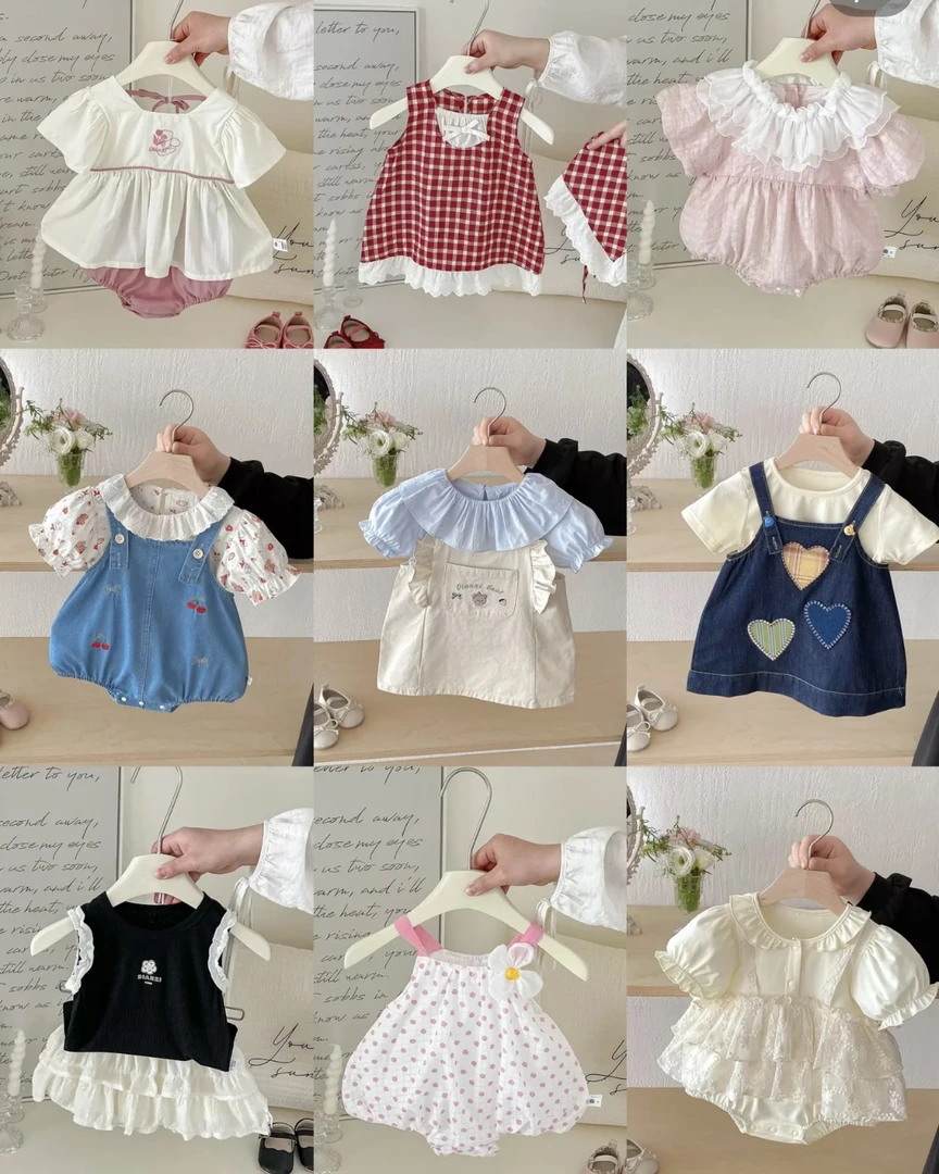 壹一 001-099儿童套装夏季家居服清爽轻薄透气休闲宝宝外穿