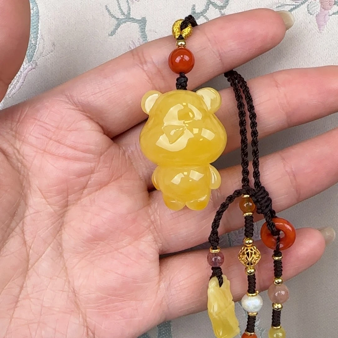 蜜蜡吊坠(赠链)未镶嵌