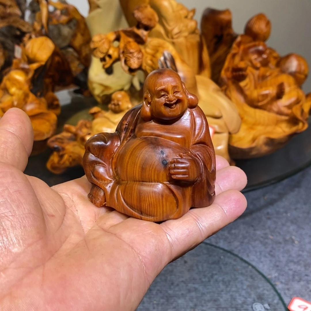 柏木（崖柏）木雕工艺品摆件家居装饰手把件