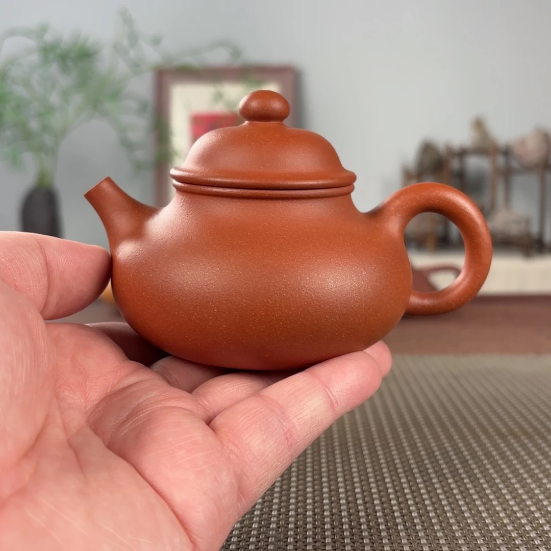 茶壶紫砂黄龙山原矿紫砂壶200