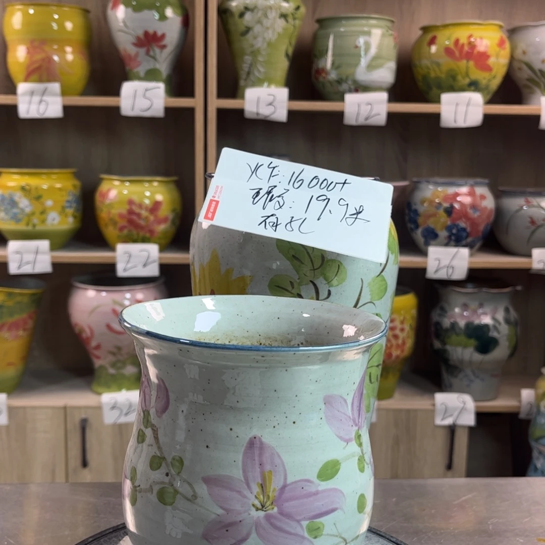 1zp景德镇陶瓷花盆