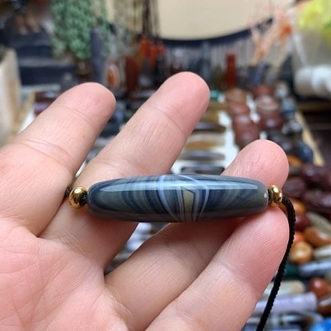 玛瑙/玉髓合金颈饰