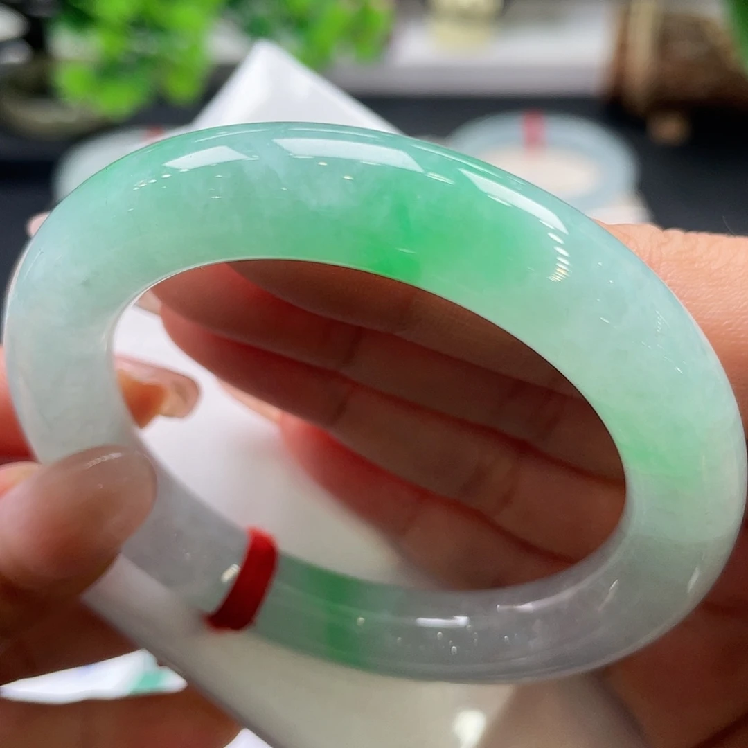 未镶嵌手镯翡翠67号51.5