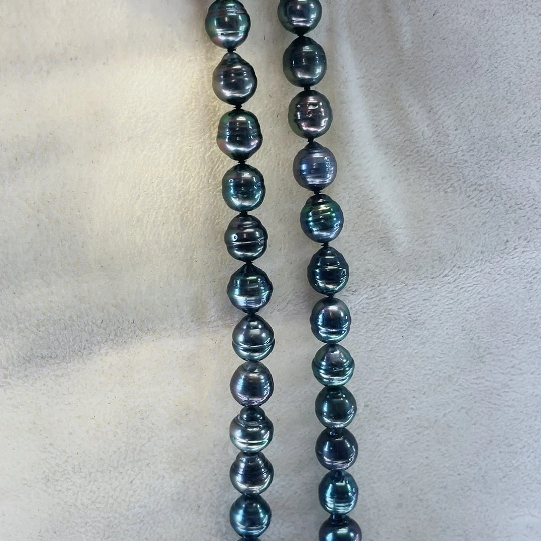 海水珍珠颈饰银S925镶嵌