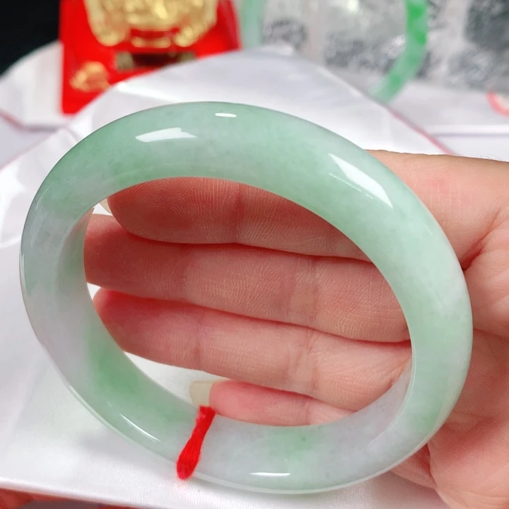 未镶嵌手镯翡翠   编号0273 正圈59 福利镯