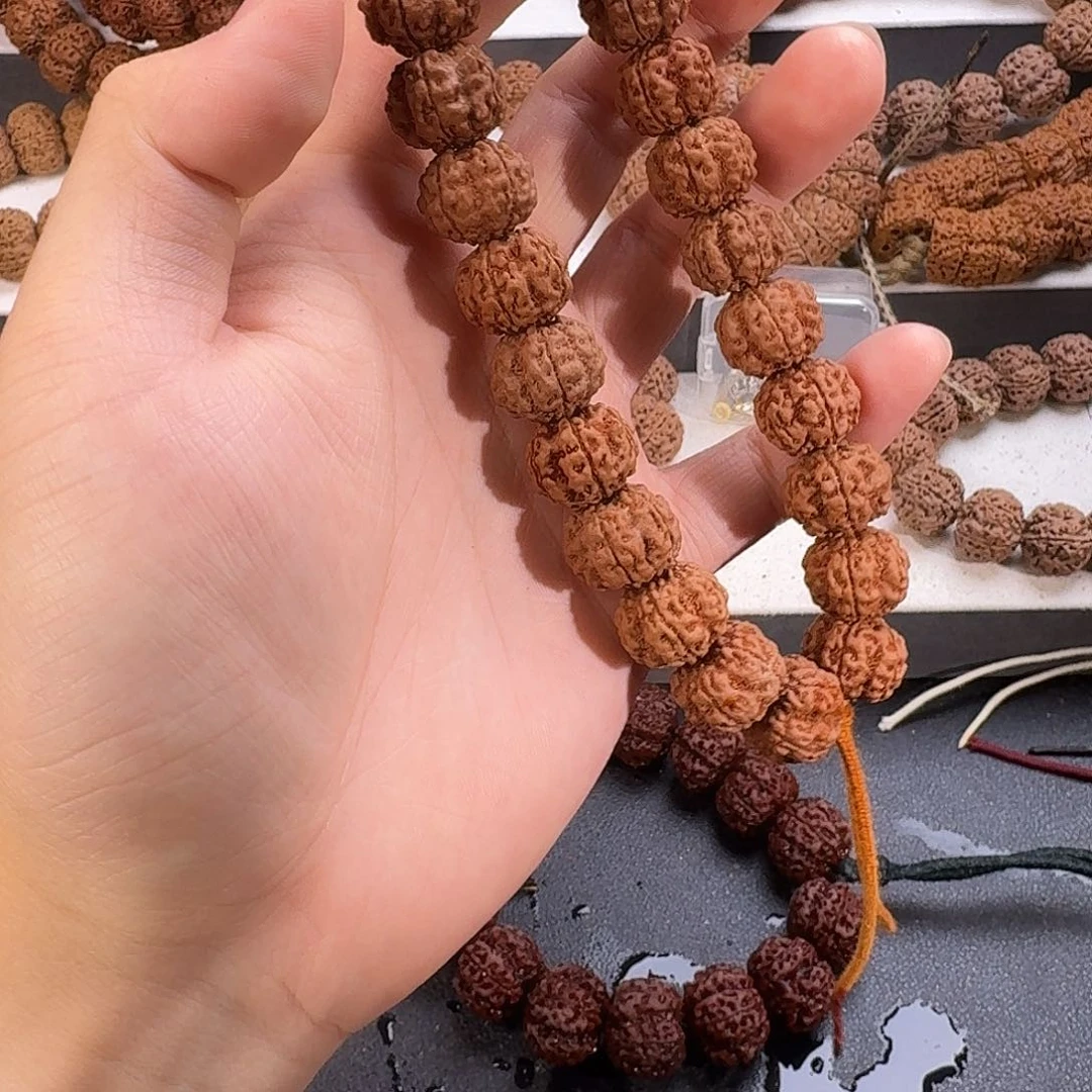 福***松金刚菩提吊坠龙骨梅花16