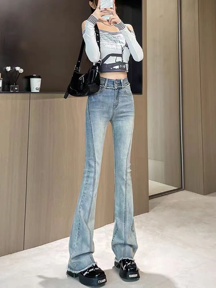 「英姿服饰」8086修身显瘦微辣牛仔裤-503后