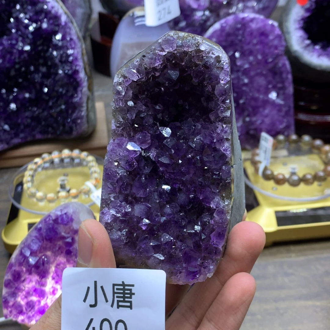 紫晶大型摆件（非配饰）未镶嵌