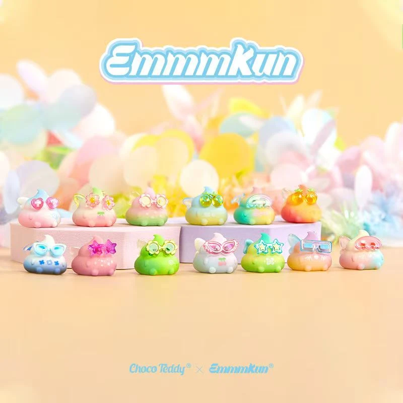 【Emmmkun眼碌碌四代精灵】带香味粑粑萌粒桌面摆件