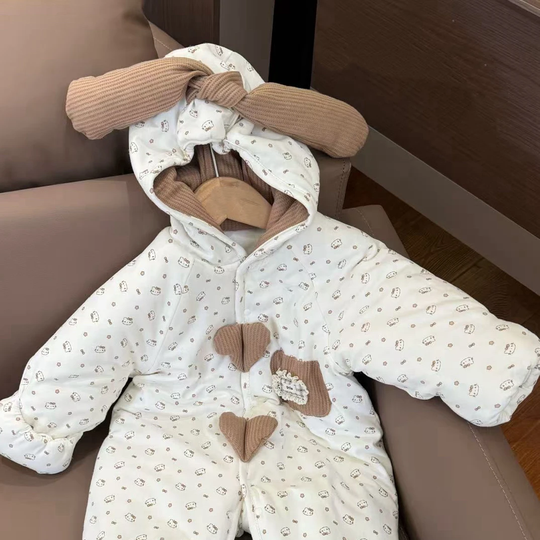 连体衣婴幼儿300克棉花好看好穿