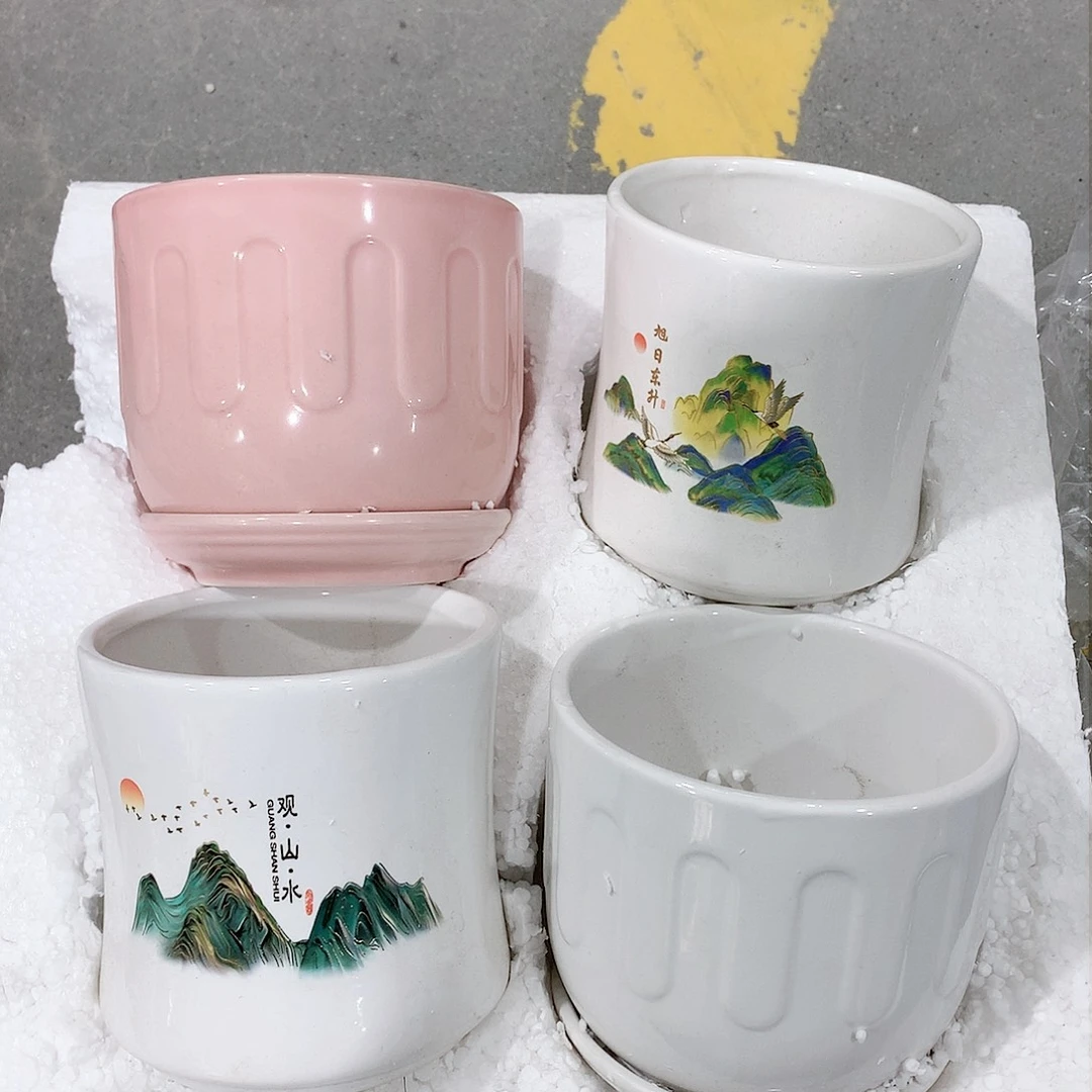 陶瓷陶瓷多肉花盆特价