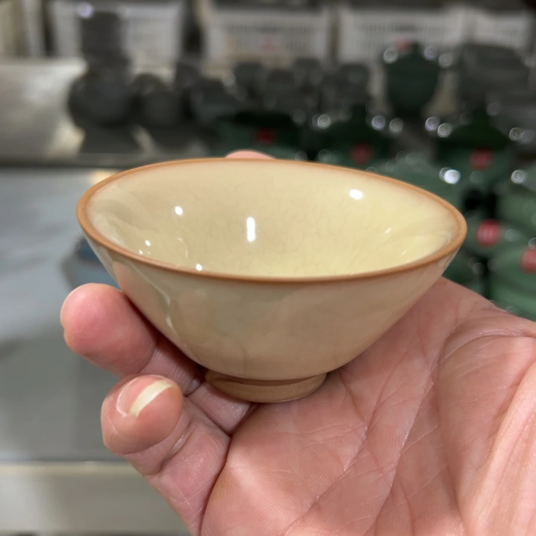 微瑕陶瓷茶壶茶杯家用