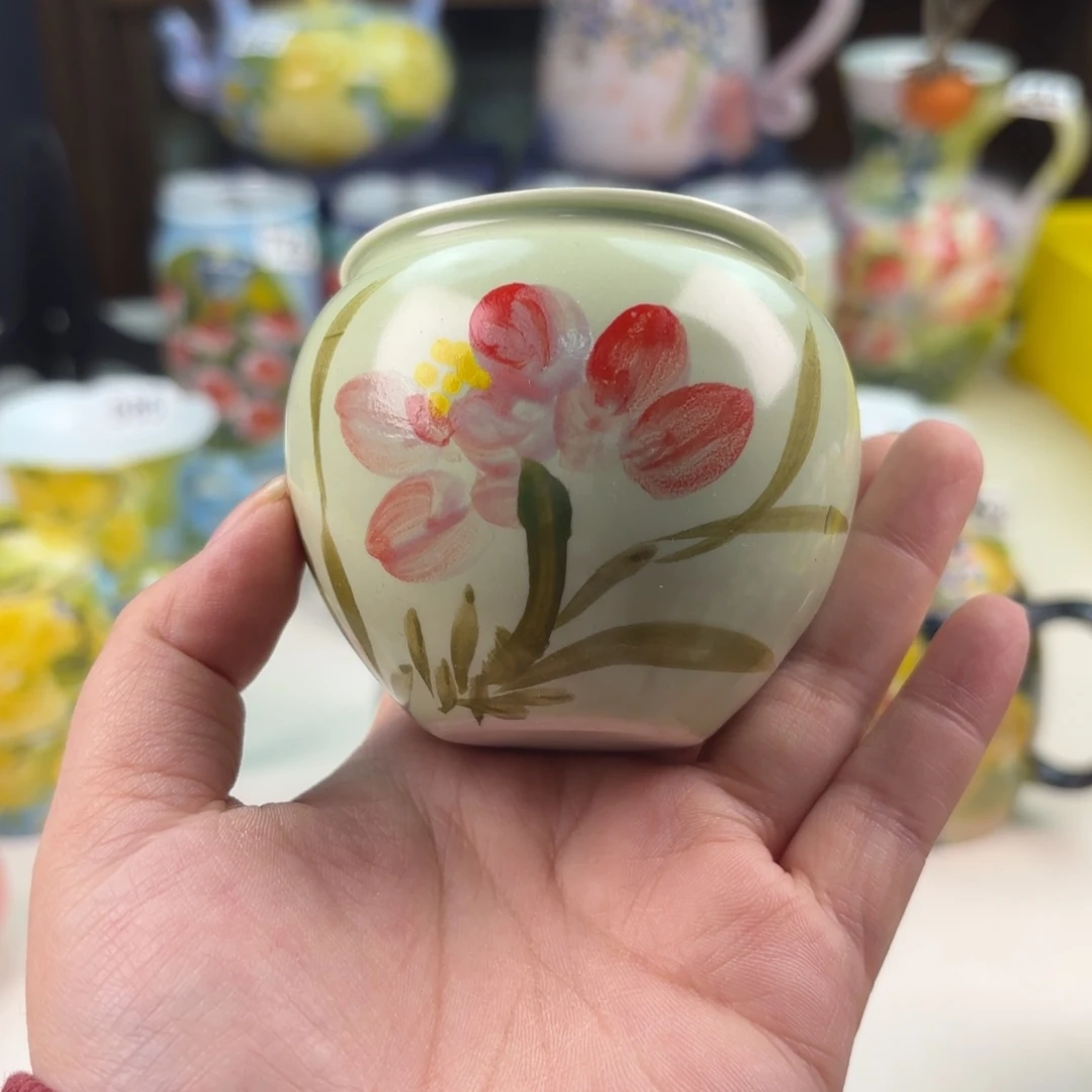 景德镇手绘高温釉下彩陶瓷茶具