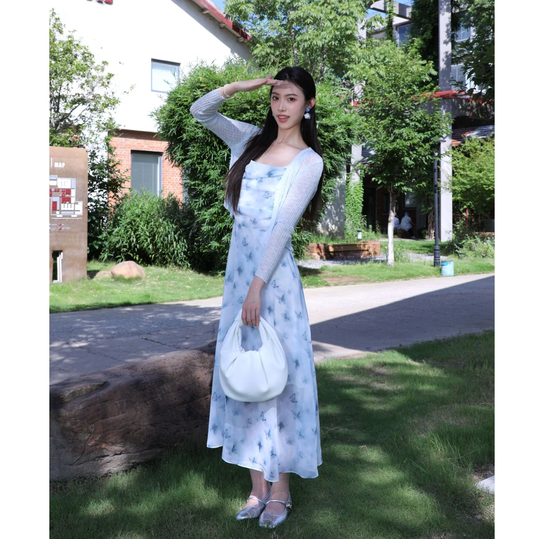 WUYAN/吾颜【云漫蝶舞】夏季连衣裙 C331G0C31A