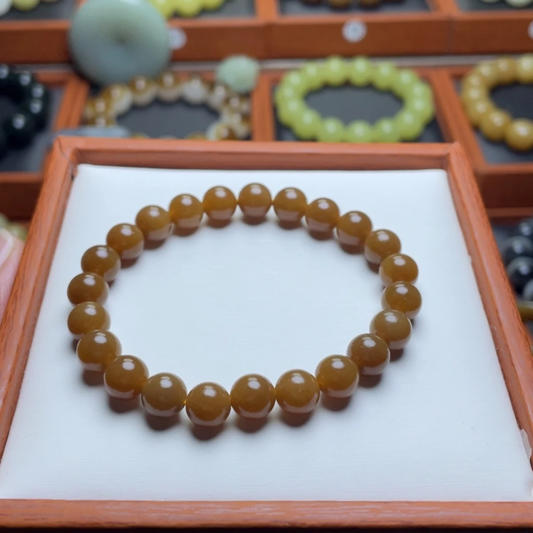 和田玉未镶嵌手串