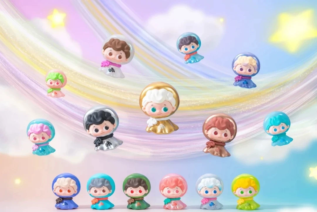 【拆盒】PIDOL心情调色盘系列潮玩盲盒手办