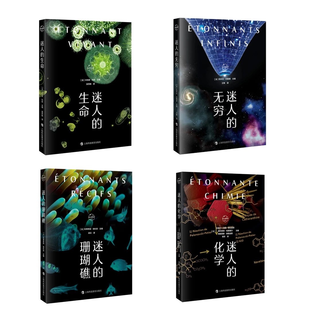 迷人的科学丛书（共4册）迷人的化学/生命/珊瑚礁/无穷