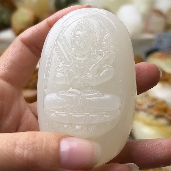 石材方解石不退换虚空藏