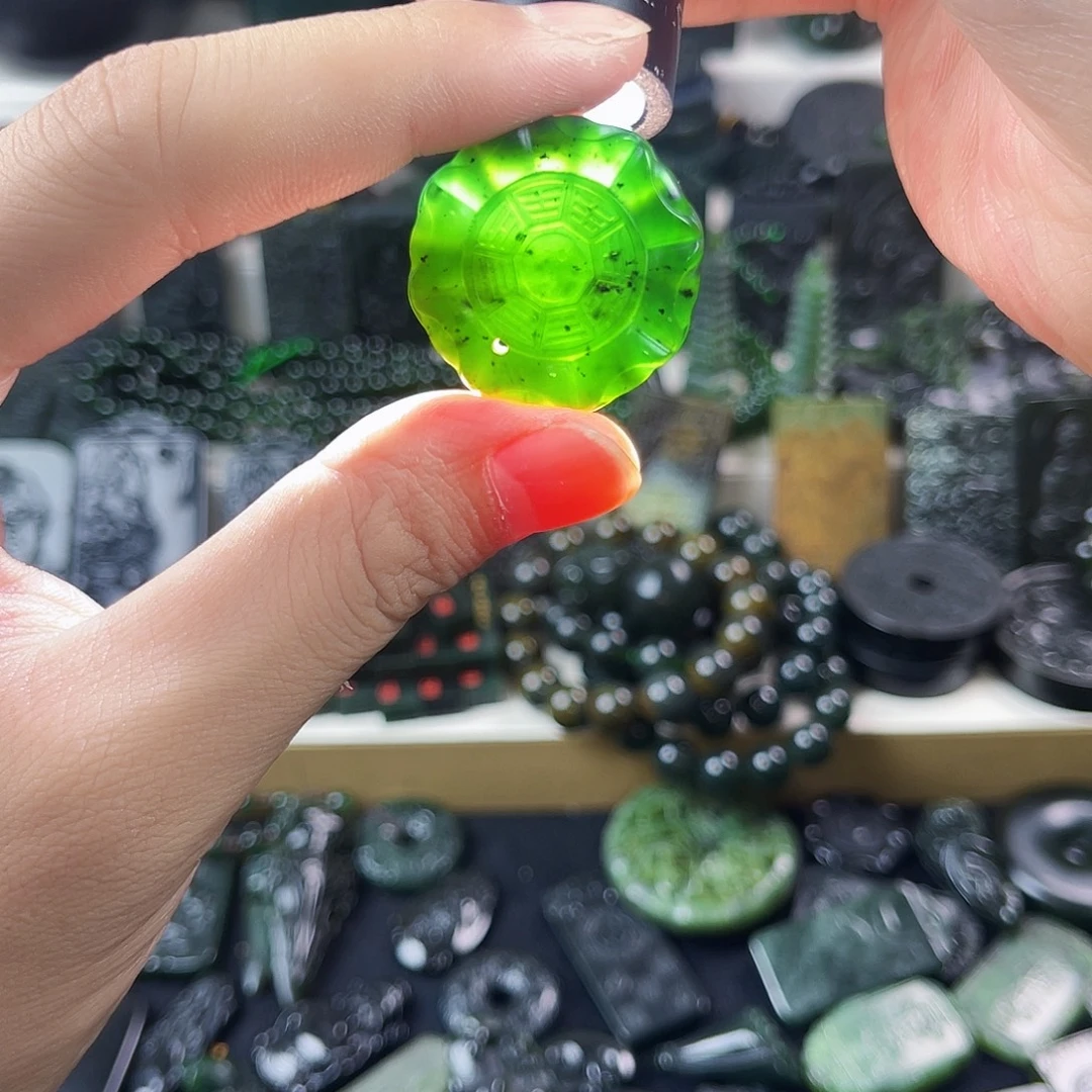 未镶嵌泰山玉定制蛇纹石玉