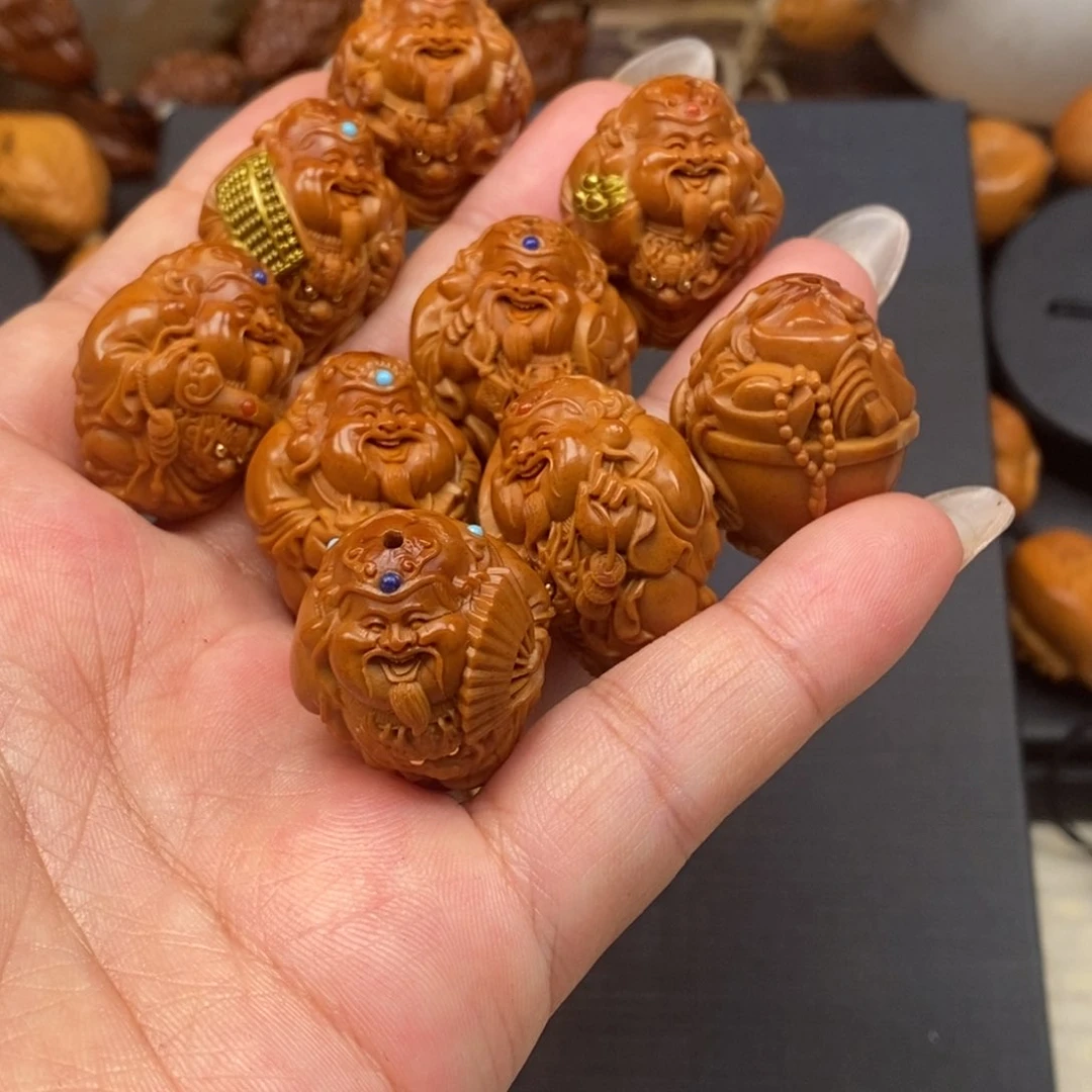 橄榄核手串橄榄核雕工艺啊啊啊
