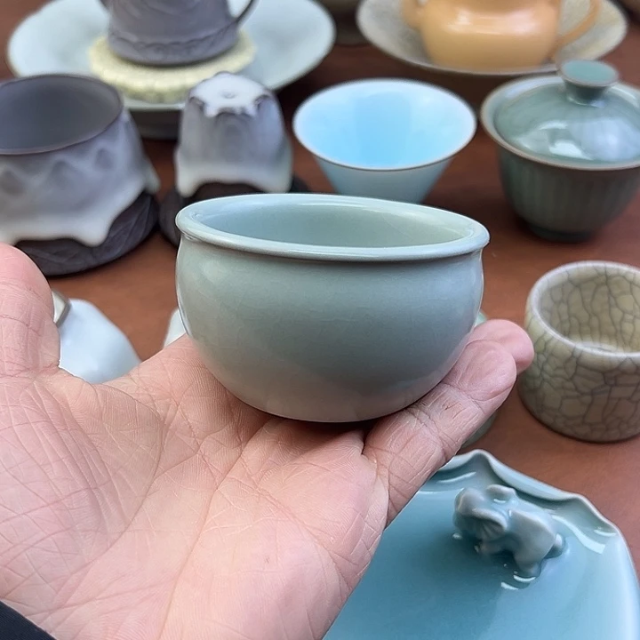 官窑支钉微瑕缸杯哈哈哈