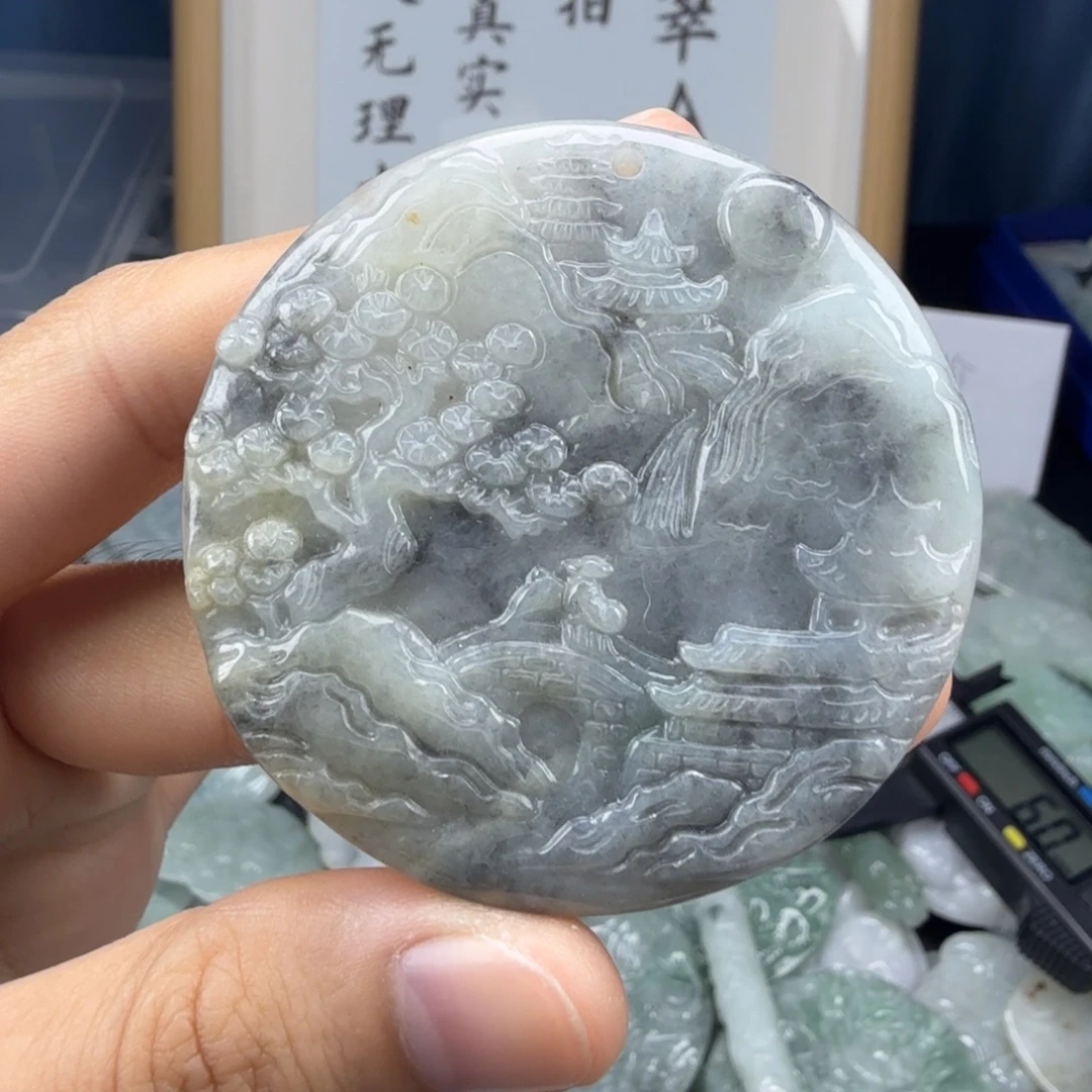 颈饰未镶嵌翡翠翡翠