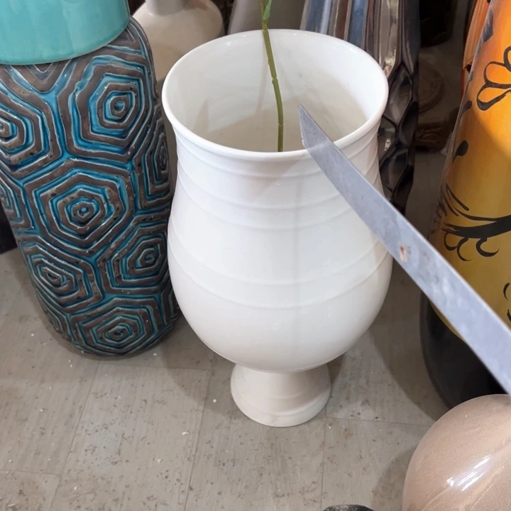 瓷花瓶摆件外贸出口（微瑕）