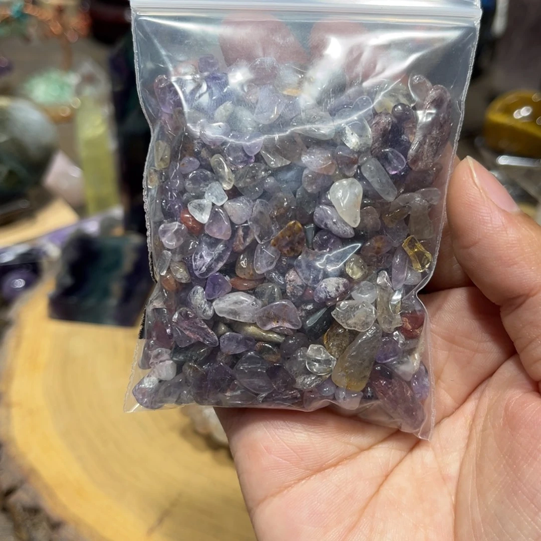 水晶珠宝半成品未镶嵌100克多样性发其一