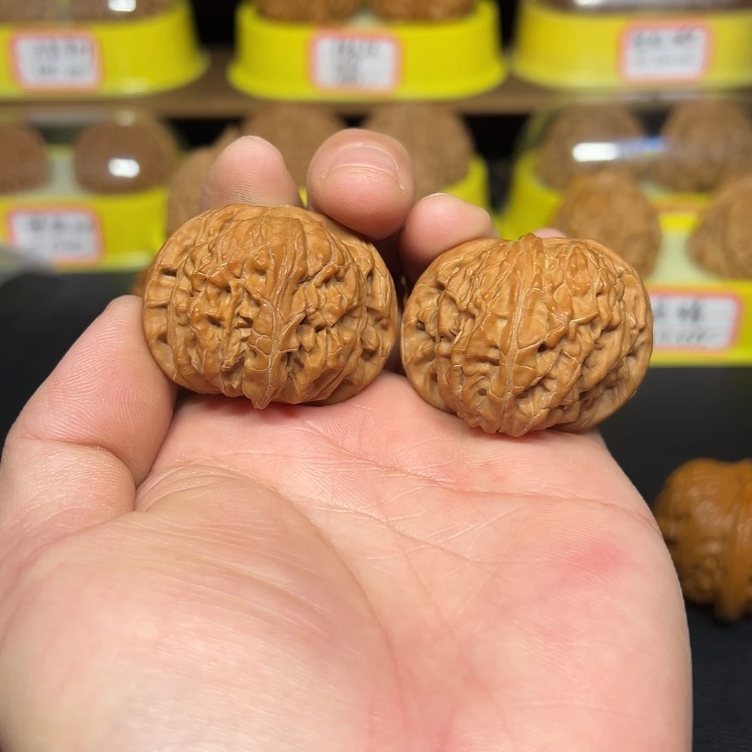 把件文玩核桃磨盘尺40