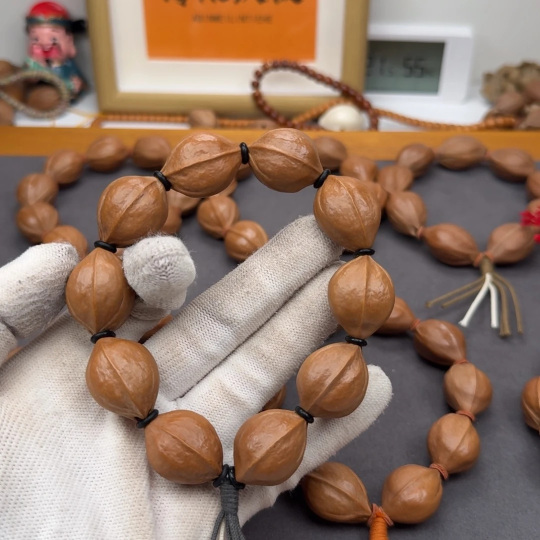 迷***༒19*26精挑款梅林铁核手串