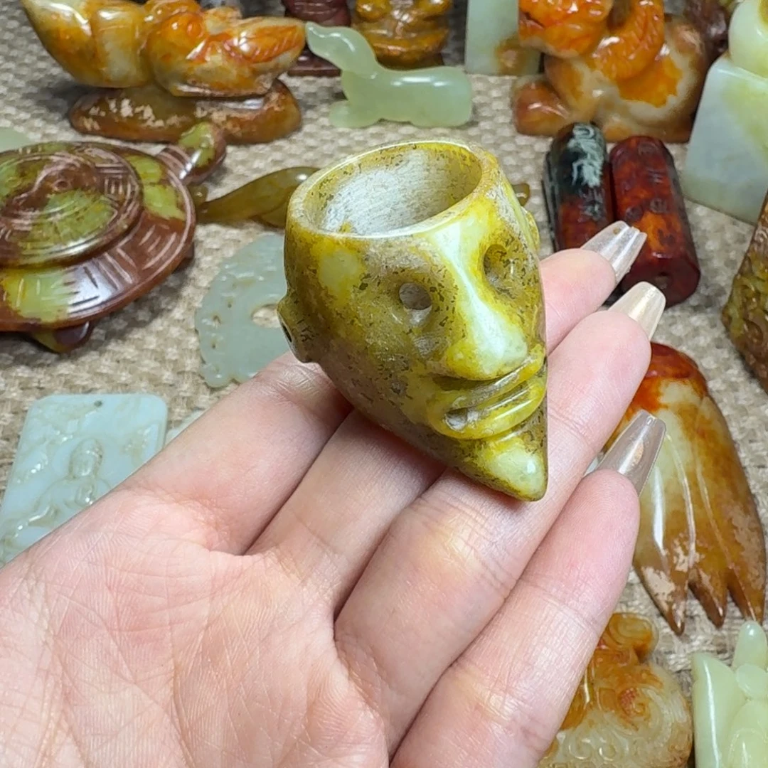 白玉菩提吊坠挂件