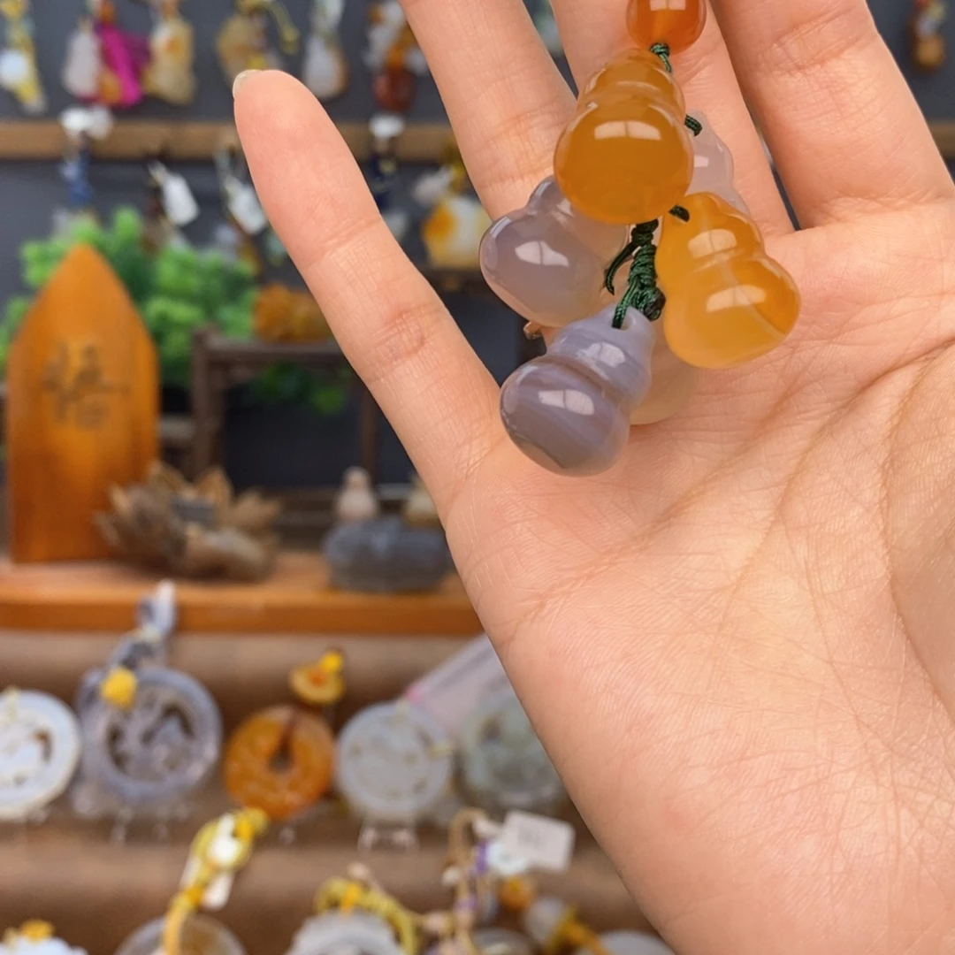 玛瑙/玉髓车挂未镶嵌666666