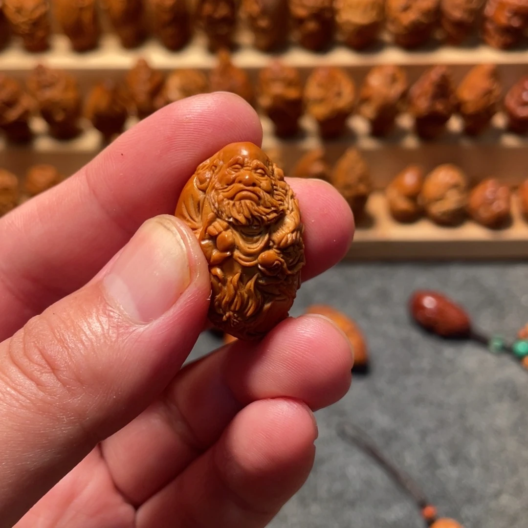 橄榄核手串/手链龙达摩027