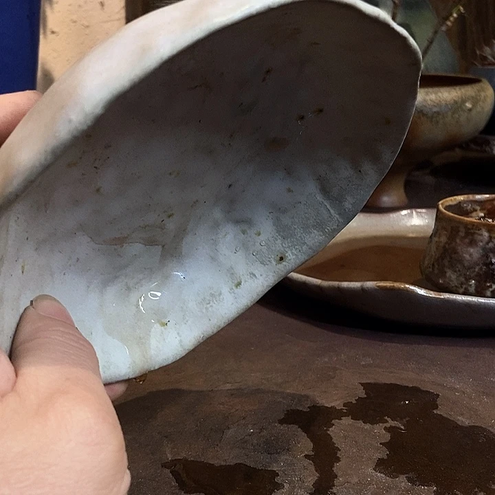 摆件手工高温原矿窑变