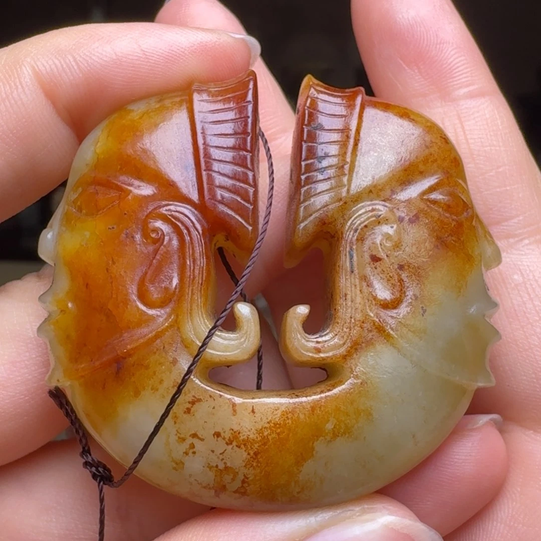 和田玉挂件未镶嵌德*