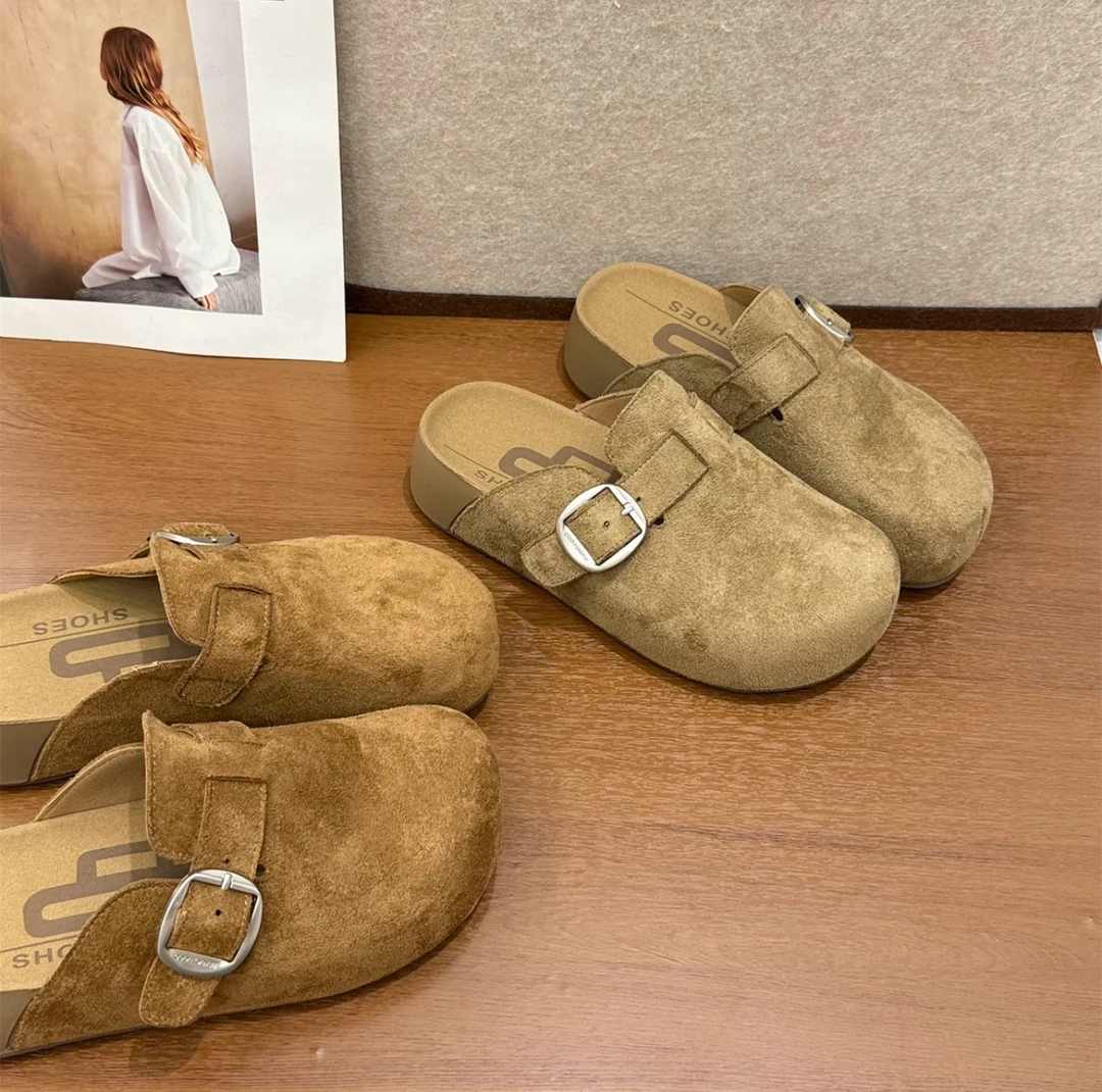 新款时尚休闲拖鞋（扣号拍！）