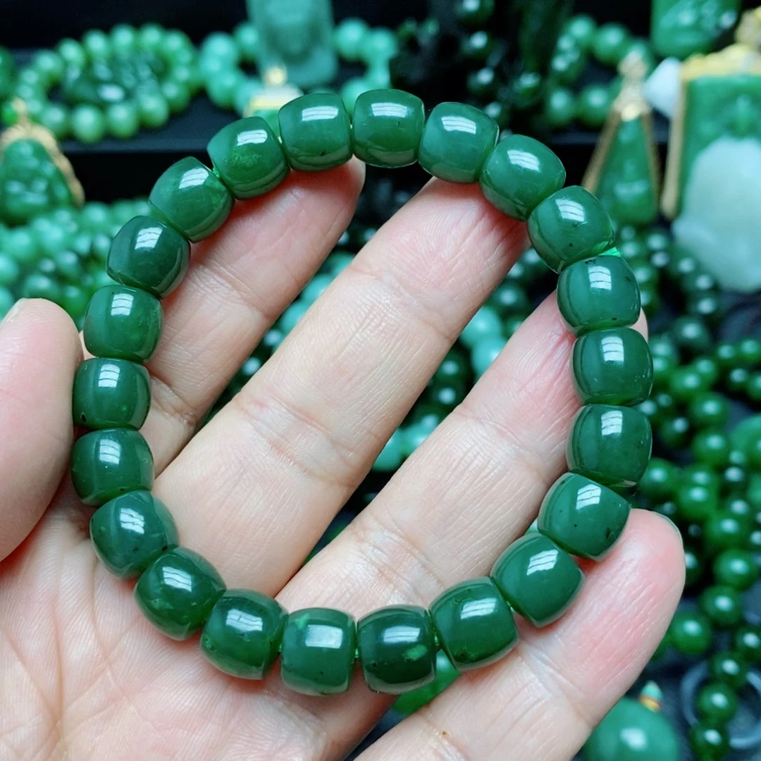 和田玉（碧玉）手串未镶嵌