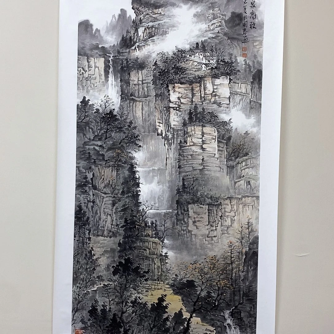 国画韦国春四尺精品佳作