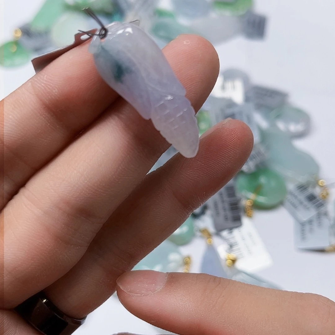 翡翠未镶嵌颈饰缅甸翡翠A货