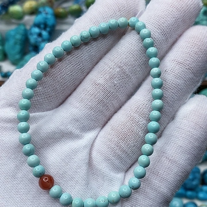 绿松石未镶嵌天然原矿 地大质检