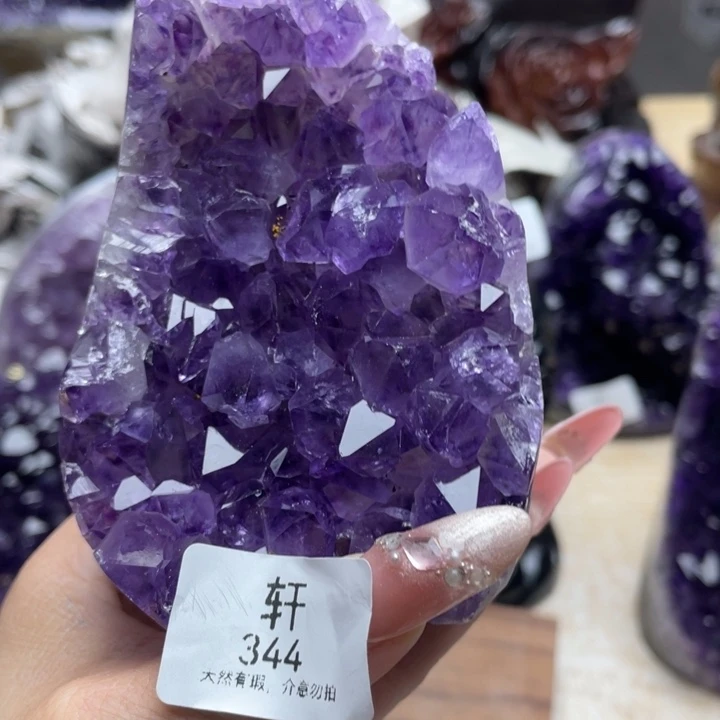 未镶嵌紫晶大型摆件（非配饰）