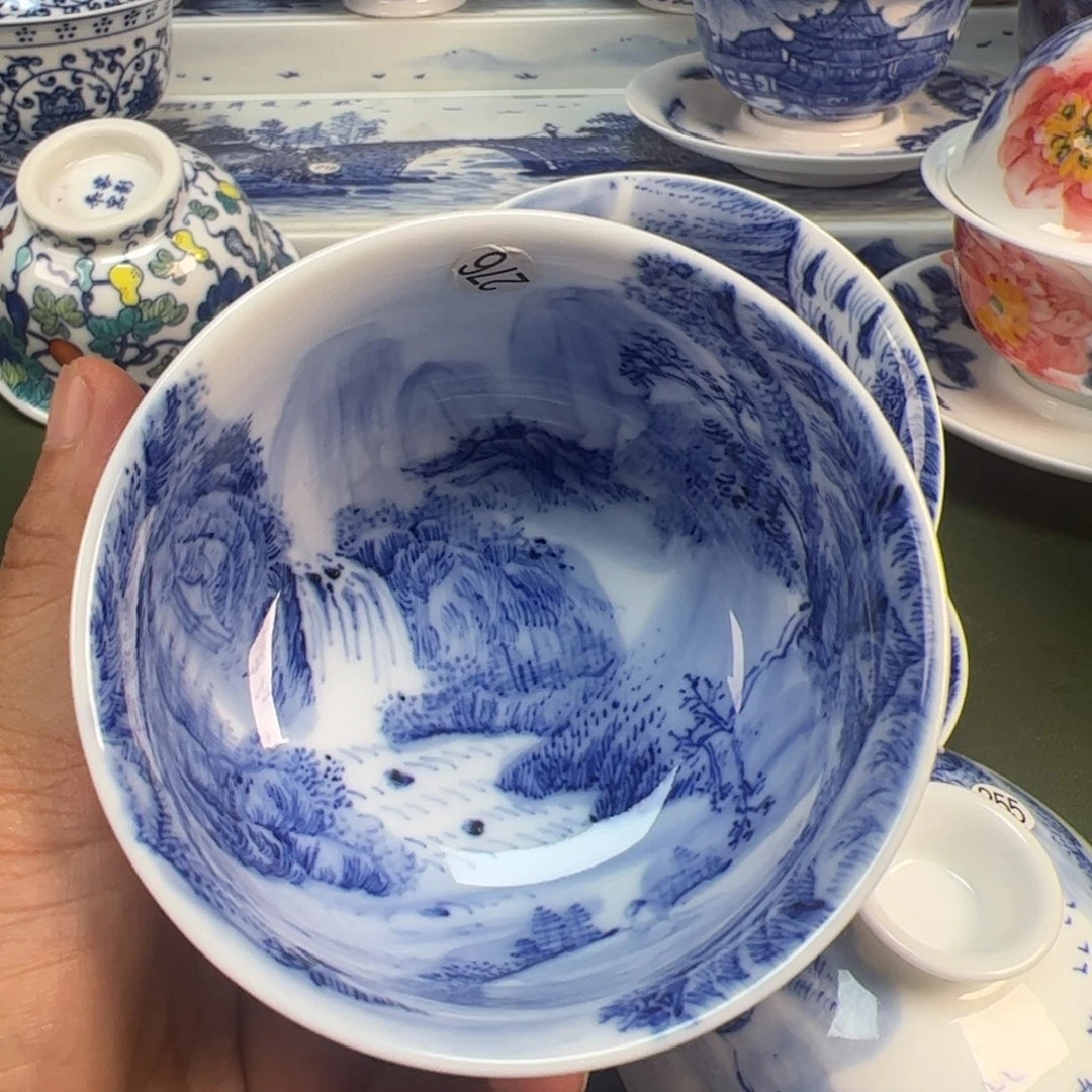 景德镇纯手绘茶具园园276