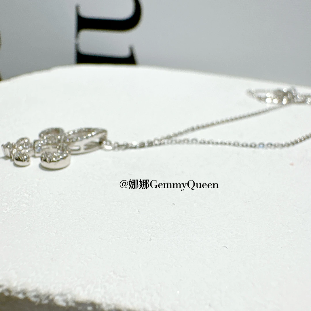 坠链均925银合成锆石 娜娜GemmyQueen项链GQ03061
