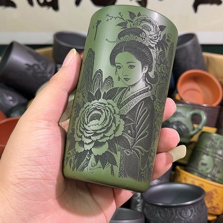 茶杯紫砂全手工紫砂主人杯