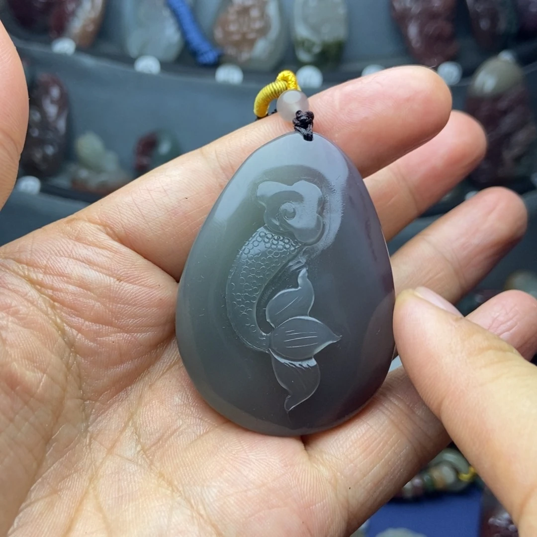 用***0玛瑙/玉髓颈饰未镶嵌