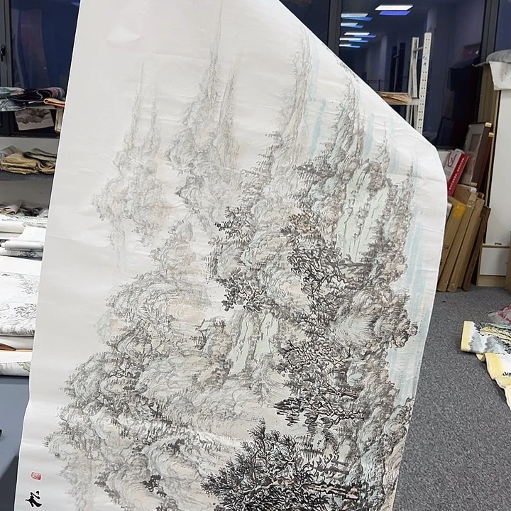 国画雅*纯手绘字画教程分享