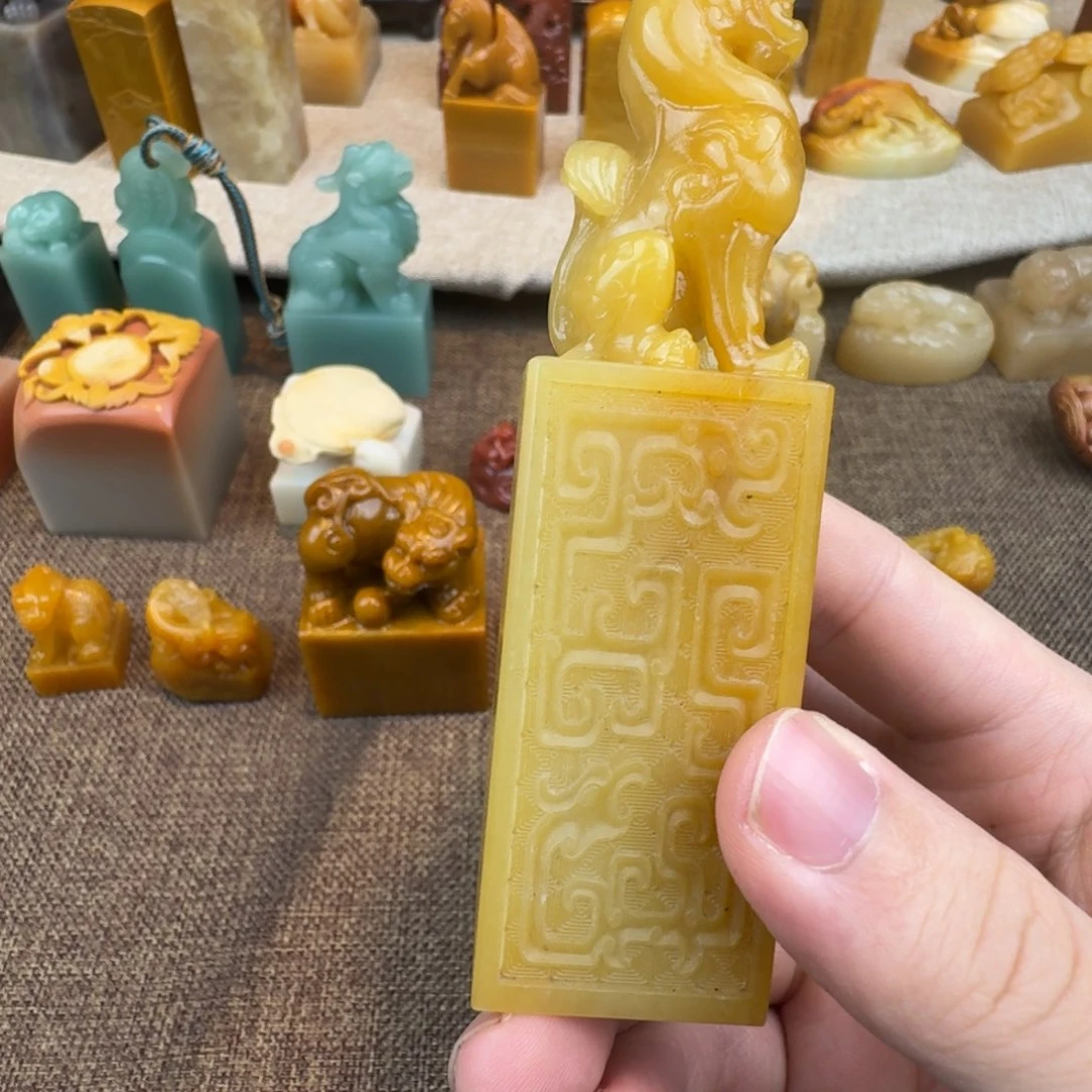 胖***子寿山石印石寿山文洋 270