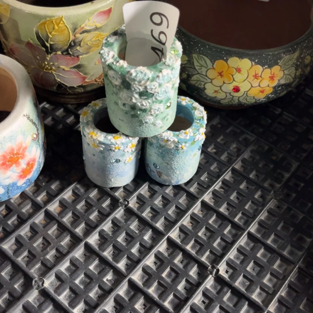 玛***治469多肉花盆50+50+55元3个