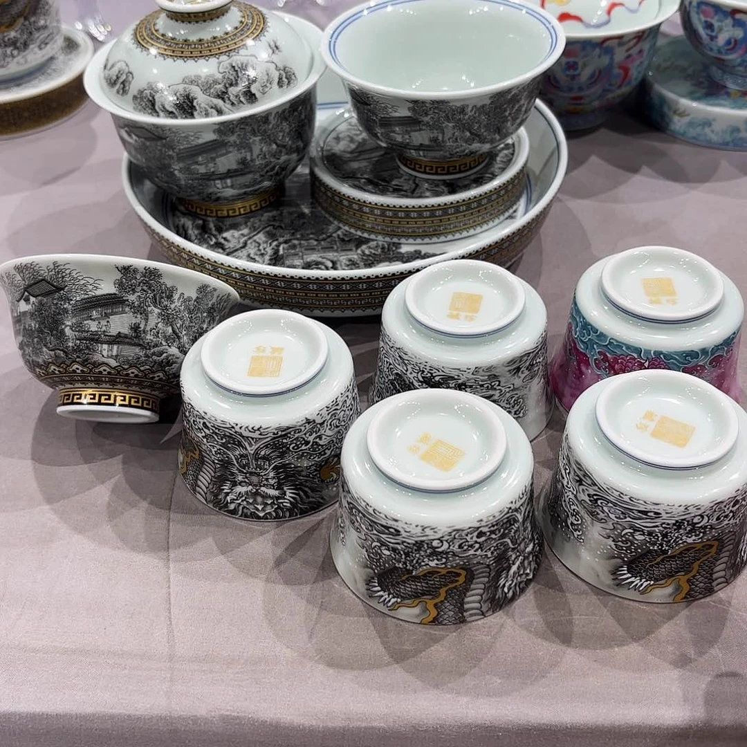 瓷片8**1景德镇瓷器展在