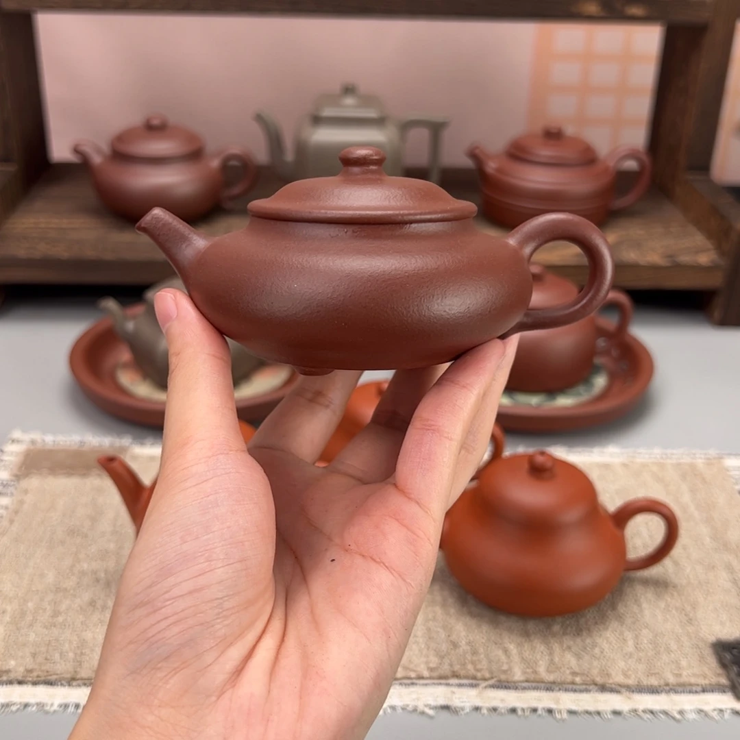 茶壶紫砂中槽清紫云鼎150cc开播福利